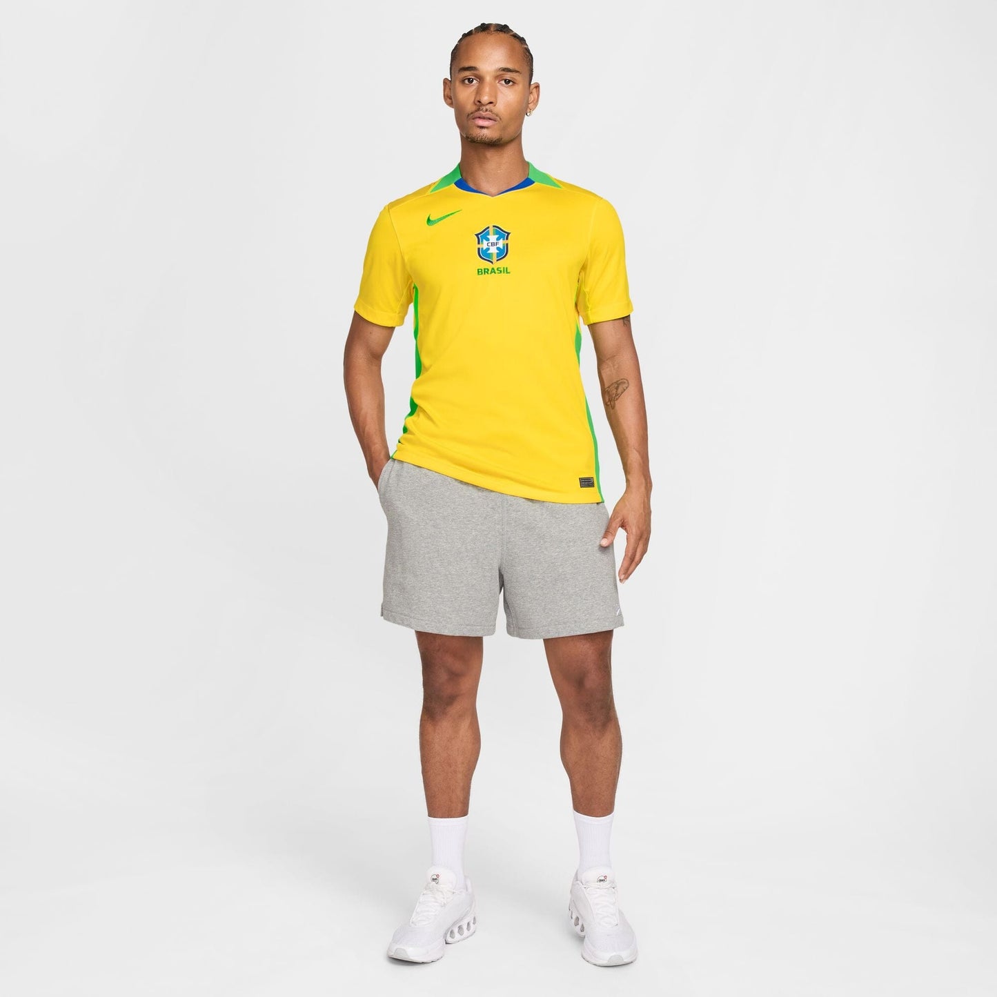 Brazil 2025 Home Jersey - Women's Team (FZ9011-718)