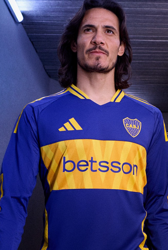 Boca Juniors home kit 2024/25