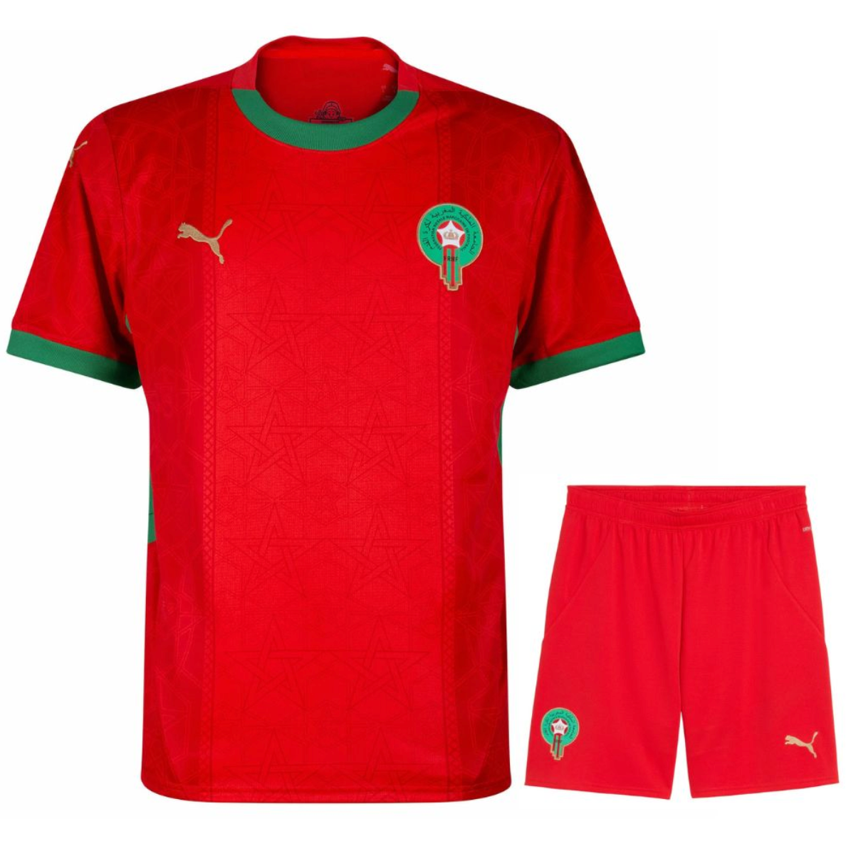 Morocco 2025 Kids Home Jersey