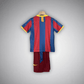 10/11 FC Barcelona Home Kids Size Kit