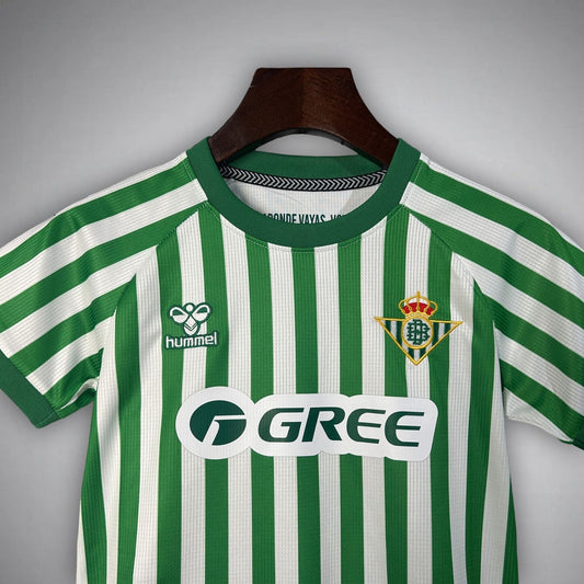 25/26 Real Betis Home Kids Size Kit