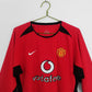 Manchester United 2003-2004 Long Sleeve Home Kit