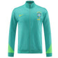 Brazil 23-24 Green Tracksuit (full-zip)