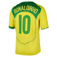 Brazil 2004 Total 90 Reissue Jersey #Ronaldinho10 (IF2941-731)