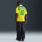 Brazil 2004 Total 90 Reissue Jersey #Ronaldinho10 (IF2941-731)