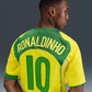 Brazil 2004 Total 90 Reissue Jersey #Ronaldinho10 (IF2941-731)
