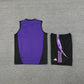 Germany purple sleevlessTraining Set 2024/25
