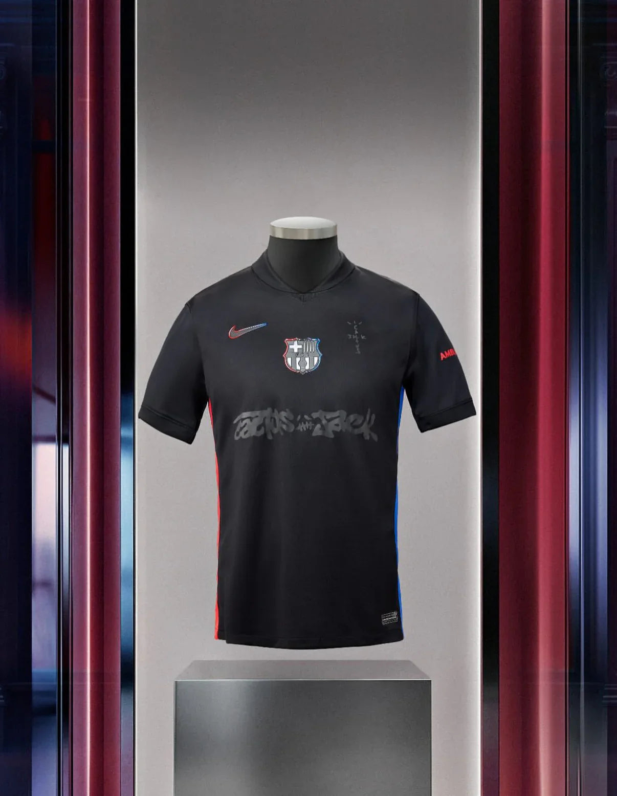 FC Barcelona Travis Scott away jersey