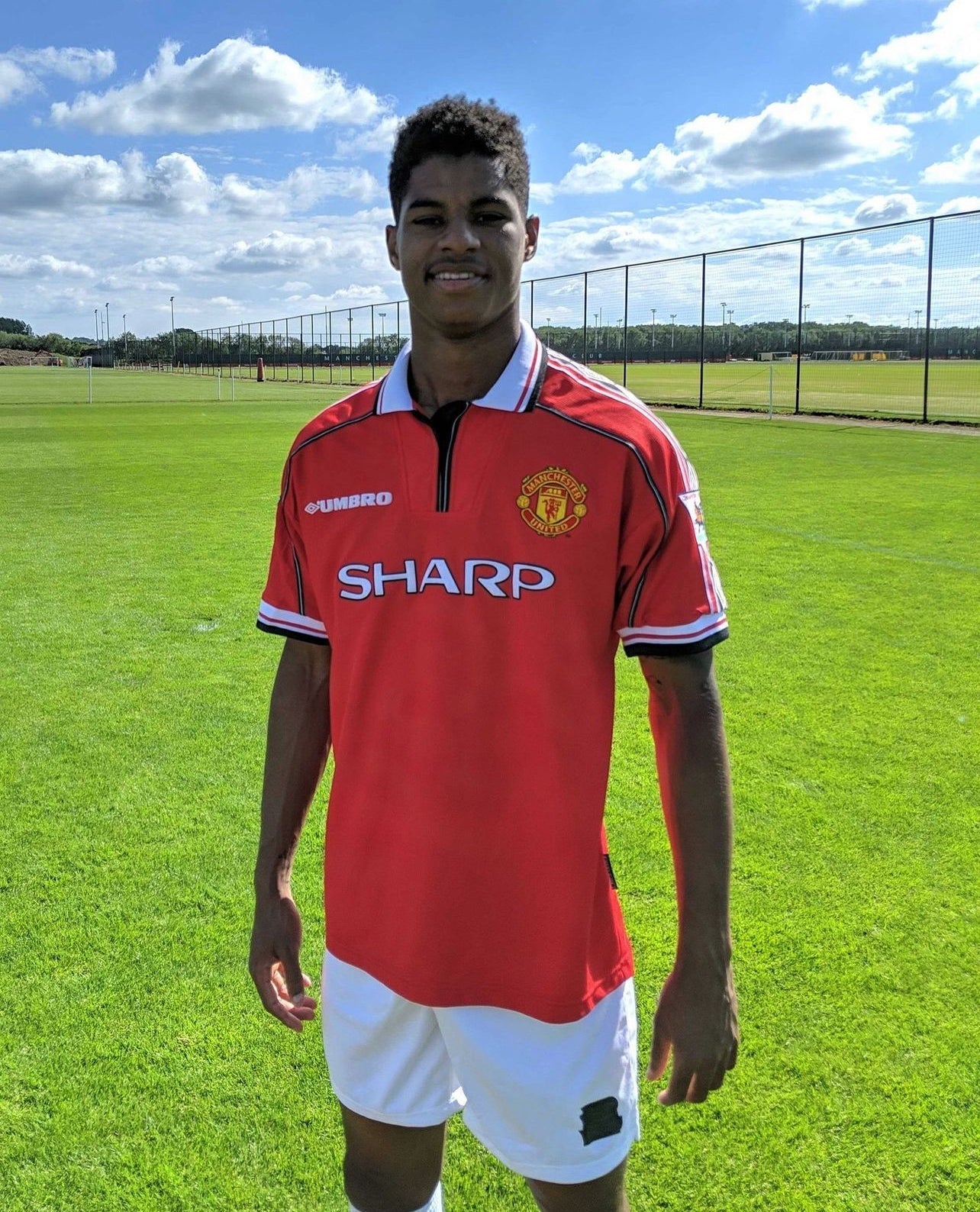 1998 - 1999 Manchester united  Home retro kit