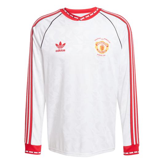 Manchester United 1991 Away Long Sleeve Jersey (JF0375)