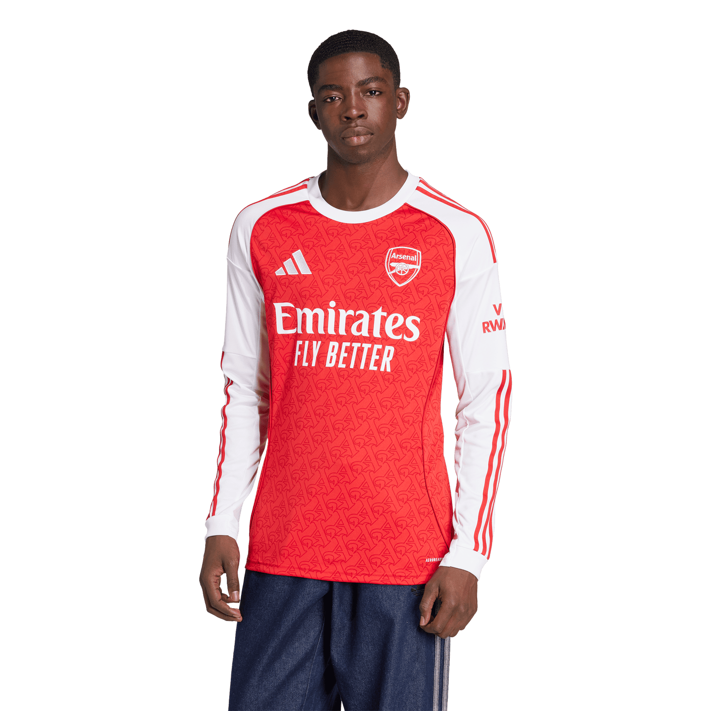 Arsenal 25/26 Long Sleeve Home Jersey (JI9536)