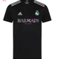 REAL MADRID x BALMAIN Black Shirt