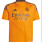 Real Madrid 2024/2025 Away Kit Orange