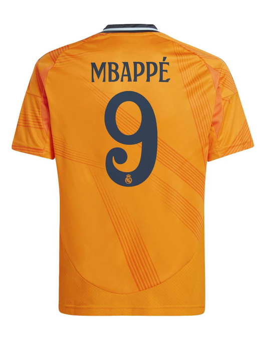 Real Madrid 2024/2025 Away Kit Orange
