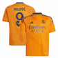 Real Madrid 2024/2025 Away Kit Orange