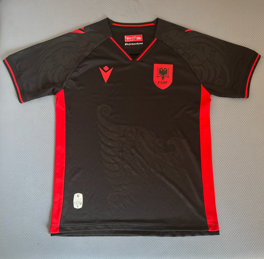 Albania 2025/2026 Away Shirt (Black)