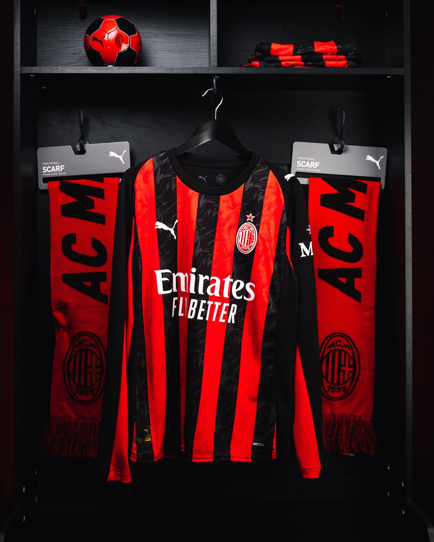 AC Milan 25/26 Home Longsleeve Jersey (77996301)