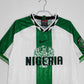 1996/98 Nigeria white and green kit